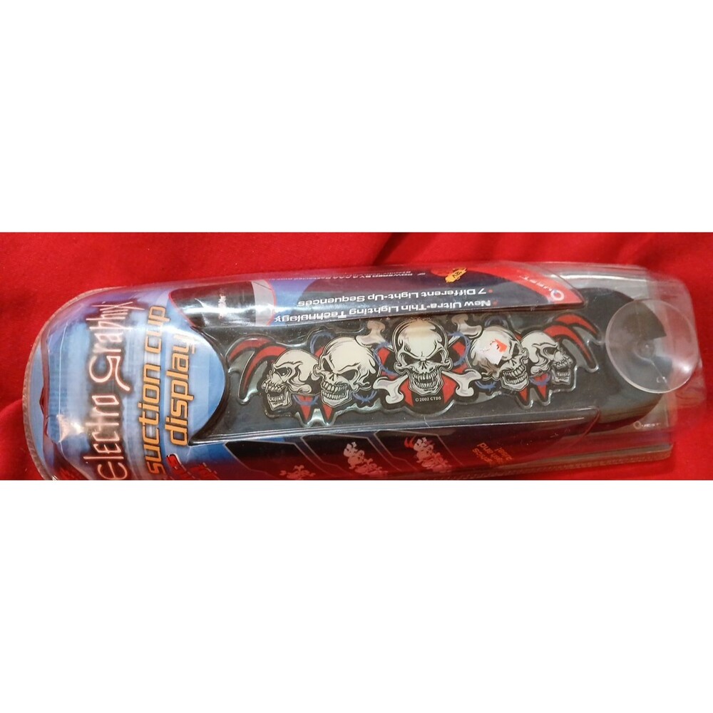 Electri Graphix Suction Cup  Lights Skulls For Car